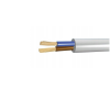 Kulatý elektrický kabel OMY 2x0,75 mm - 1 m