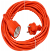 Prodlužovací kabel 230V 15M oranžový 2x1mm2 13A 2000W