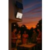 LED solární lampa s pohybovým a soumrakovým senzorem - neutrální barva