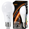 LED žárovka E27 - 11W - se soumrakovým senzorem - neutrální bílá