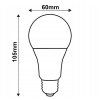 52660 1 led zarovka s vlaknem e27 8w tepla bila