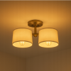 LED žárovka s vláknem E27 - 8W - teplá bílá
