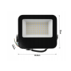 24672 5 52693 5 led reflektor heros 50w ip65 neutralni bila