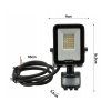 52699 1 led reflektor philips 10w 1200lm cct s pohybovym senzorem