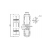 24582 6 52783 6 hermeticka krabice s konektorem csj 3x1 5 8mm 16a ip68