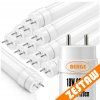 25433 10x led trubice 120cm t8 18w 1800lm 6000k studena bila