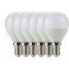 SADA 6x LED žárovka E14 G45 7W 590lm - teplá bílá