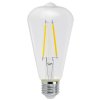 SADA 6x LED žárovka E27 ST64 6W 660lm Filament 3000K - teplá bílá