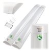 Sada 2 LED lamp 60cm přisazené panelové svítidlo 18W 1800lm denní světlo
