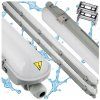 2x hermetická LED lampa Philips 22W 2400lm 4000K 120cm do garáže