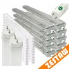 10x Hermetické svítidlo 2x150cm + LED trubice 48W 3600lm 6500K IP65