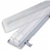 10x Hermetické svítidlo 2x150cm + LED trubice 48W 3600lm 6500K IP65