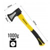 Štípací sekera na dřevo 1000g 45cm silná hlava z uhlíkové oceli