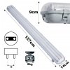 LED hermetické svítidlo 120cm 54W 5400lm 6000K + 3x prémiové LED trubice