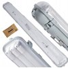 LED hermetické svítidlo 120cm 54W 5400lm 6000K + 3x prémiové LED trubice