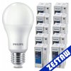 SADA 10 KS LED žárovek PHILIPS E27 4,9W 470lm - teplá bílá