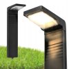 Solární LED zahradní lampa na zahradní sloup se senzorem soumraku