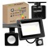 31690 led reflektor 50w 4500lm s pohybovym senzorem ip65
