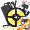 Sada COB LED pásku 12V 5m 60W - zdroj + stmívač + ovladač