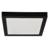 LED stropní svítidlo pro přisazenou montáž 24W 2640lm 4000K Černý čtverec