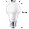 10x LED žárovka PHILIPS E27 8W 806lm neutrální bílá 4000k