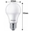SADA 6 LED žárovek E27 8W 806lm PHILIPS teplá bílá 2700K A60