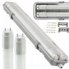 Hermetické LED svítidlo 120 cm + 2x LED trubice neutrální bílá