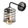 Skleněná nástěnná lampa LED nad zrcadlem E27 LOFT