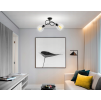 55543 stropni lampa loft s obloukem 2xe27 sphere bila