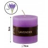 Svíčka s vůní levandule