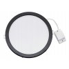 LED zapuštěný panel - 19w 2000lm 4000k + černý rám