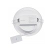 Zapuštěný kulatý LED panel PHILIPS 12w - neutrální bílá