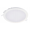 55651 4 zapusteny kulaty led panel philips 12w neutralni bila