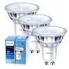 3x LED žárovka GU10 4,6W 355lm 36° 2700k