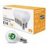 55942 6x led zarovka e14 g45 7w 620lm studena bila