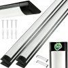 4x LED garážová lampa 120cm 36W 3600lm černá 4500k