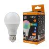 LED žárovka E27 RGB cct 9W bluetooth tuya smart inteligentní halogenová