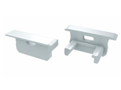 47068 47068 krytka pro profil led lumines b bila s otvorem