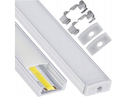 48769 48769 led eloxovany hlinikovy profil povrchovy 1m sada