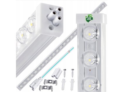 48724 48724 led lampa neptun 60cm 18w 1800lm ip20 6000k studena bila