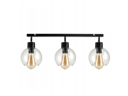 47398 47398 led nastavitelne stropni svitidlo 3xe27 loft pruhledna koule