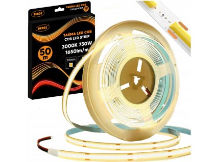49165 49165 led pasek cob neon 12v 528d 15w m ip20 1650lm 50m tepla barva