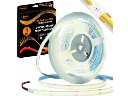 49192 49192 led pasek cob neon 24v 528d 15w m ip20 1650lm 1m studena barva