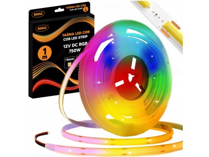 49156 49156 led pasek rgb neon cob 12v 450d 15w m ip20 1m