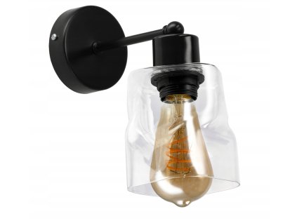 45055 45055 led stropni svitidlo lustr e27 svinovaci nastenne svitidlo pruhledny ctverec