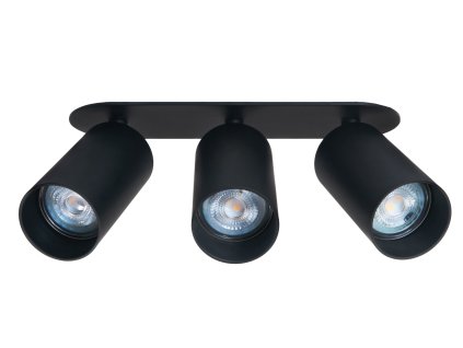 45076 45076 led svitidlo 3xgu10 bodove cerne