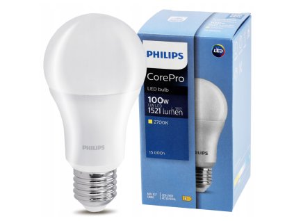 47467 47467 led zarovka philips e27 13w 1521 lm tepla bila corepro premium a60