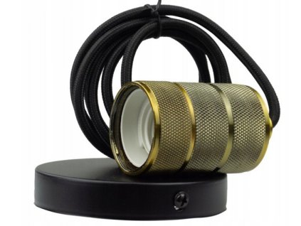 48604 48604 loft e27 zavesne stropni svitidlo 2m zluta med