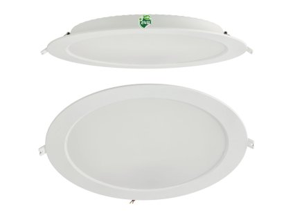 40770 40770 kulaty led panel zapusteny bily 24w pc neutralni bila