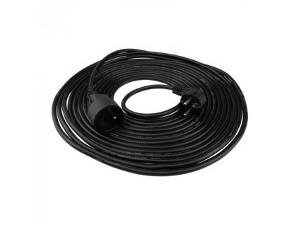 40665 prodluzovaci kabel 10m cerny